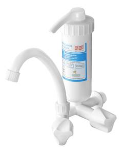 TORNEIRA PLÁSTICA 1/2” COZINHA PAREDE BRANCA BICA MÓVEL COM FILTRO 2880