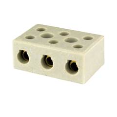 CONECTOR DE PORCELANA 10MM TRIPOLAR