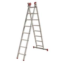 ESCADA ALUMÍNIO EXTENSIVA 10 DEGRAUS