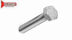 PARAFUSO SEXTAVADO UNC 3/16X1 ROSCA INTEIRA ZINCADO NACIONAL