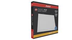 PAINEL LED EMBU 30W BIV QUA 40CM AMA ALU