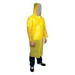 CAPA DE CHUVA POLIET. ADULTO AMARELA