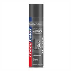TINTA SPRAY METÁLICA 400ML GRAFITE