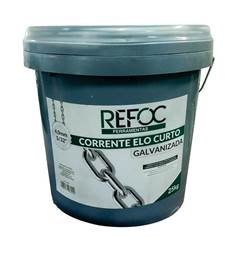 CORRENTE GALV 04,8MM 3/16” 2,24M/KG