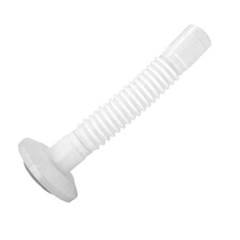 TUBO LIGAÇAO SANFONADO BRANCO