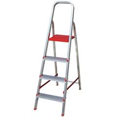 ESCADA ALUMÍNIO 04 DEGRAUS