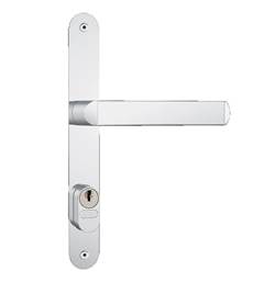 FECHADURA PERFIL INOX ALAVANCA EXTERNA 401/07
