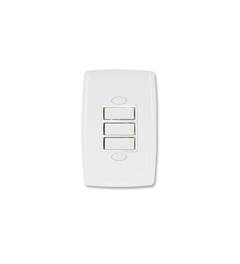 INTERRUPTOR 3 SIMPLES 06A SAFIRA 2219