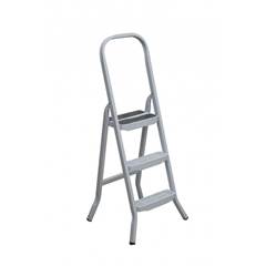 ESCADA ACO 03 DEGRAUS BRANCA PREMIUM