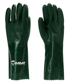 LUVA DE PVC VERDE - 36 CM