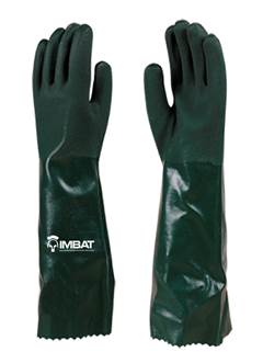 LUVA DE PVC VERDE - 46 CM