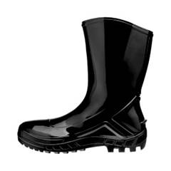 BOTA PVC CANO MEDIO PTA C/ FORRO 38