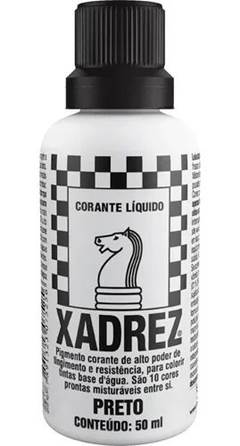 CORANTE LIQUIDO 50ML PRETO NAC