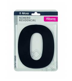 NUMERO P/CASA ADESIVO B ESCOVADO 12,5CM