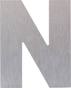NUMERO P/CASA ADESIVO E ESCOVADO 12,5CM