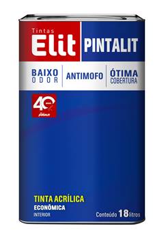 TINTA ACRÍLICA FOSCA 18LT BRANCO NEVE PINTALIT