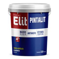 TINTA ACRÍLICA FOSCA 3,6LT MARFIM PINTALIT