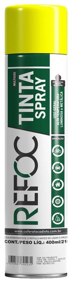 TINTA SPRAY AGRICOLA 400ML AMARELO NEW HOLLAND 210G