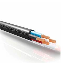 FIO CABO PP 02X04,0MM 0100M PRETO