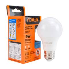 LAMPADA LED BULBO 009,0W BIVOLT 6500K LUZ BRANCA