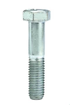 PARAFUSO SEXTAVADO UNC 3/8X2.1/2 ROSCA PARCIAL ZINCADO NAC