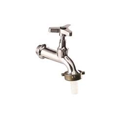 TORNEIRA JARDIM 1/2” CROMADA 1/4” VOLTA LONGA 1130 NOVA PERTUTTI