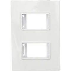PLACA 4X2 MODULO SEPARADO COM SUPORTE VIVAZ 76080
