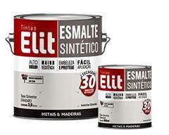 TINTA ESMALTE BRILHANTE 900ML BRANCO BASE D ÁGUA