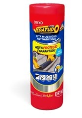 MANTA IMPERMEABILIZANTE ALUMINIZADA 0450MM RL10M VEDATUDO
