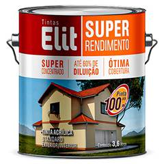 TINTA ACRÍLICA FOSCA 3,6LT BRANCO NEVE PREMIUM