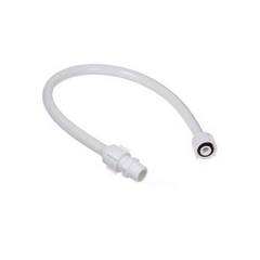 ENGATE FLEXIVEL 1/2”X030CM PVC BRANCO