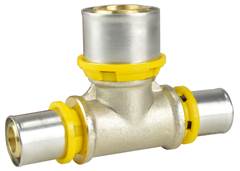 TE REDUCAO GAS DN16MMX20MMX16MM