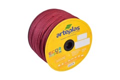 CORDA CARRETEL 10MMX165M VERMELHA ECO ROPE