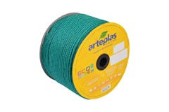 CORDA CARRETEL 12MMX105M VERDE ECO ROPE
