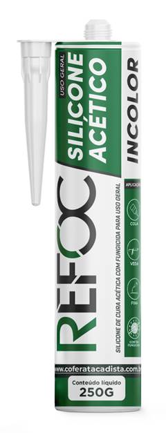 SILICONE ACÉTICO 250G INCOLOR
