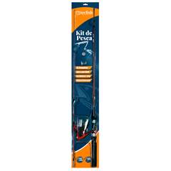 KIT PARA PESCA COMPLETO PROFISSIONAL MOLINETE