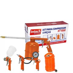KIT PARA PINTURA 05 PEÇAS COMPRESSOR KT1000