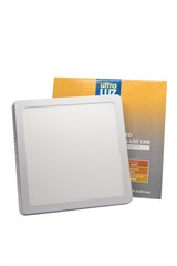 PAINEL LED EMBUTIR 18W BIVOLT QUADRADOO 22CM BRANCA