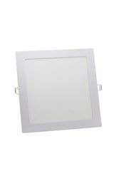 PAINEL LED SOBREPOR 18W BIVOLT QUADRADOO 22CM BRANCA