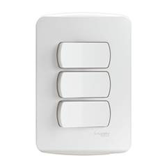 INTERRUPTOR 3 SIMPLES 10A MILUZ