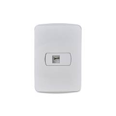 INTERRUPTOR TOMADA TELEFONE RJ11 MILUZ
