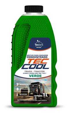 PROTETIVO PARA RADIADORES 0.5L VERDE TROPICAL ORGANICO TECCOOL