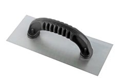 DESEMPENADEIRA AÇO LISA 240X100MM CABO PLÁSTICO
