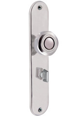 FECHADURA INOX PREMIUN BOLA BANHO 2800/60