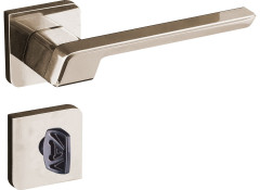 FECHADURA VEGA BRONZE LATONADO ALAVANCA BANHO 4743