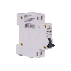 DISJUNTOR 1 UNIPOLAR DIN 063A BRANCO GIII