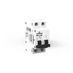 DISJUNTOR 2 BIPOLAR DIN 006A BRANCO GIII