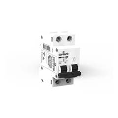 DISJUNTOR 2 BIPOLAR DIN 006A BRANCO GIII