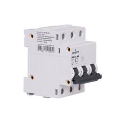 DISJUNTOR 3 TRIPOLAR DIN 010A BRANCO GIII