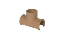 EMENDA SOLDAVEL TAPA FURO 25MM MARROM